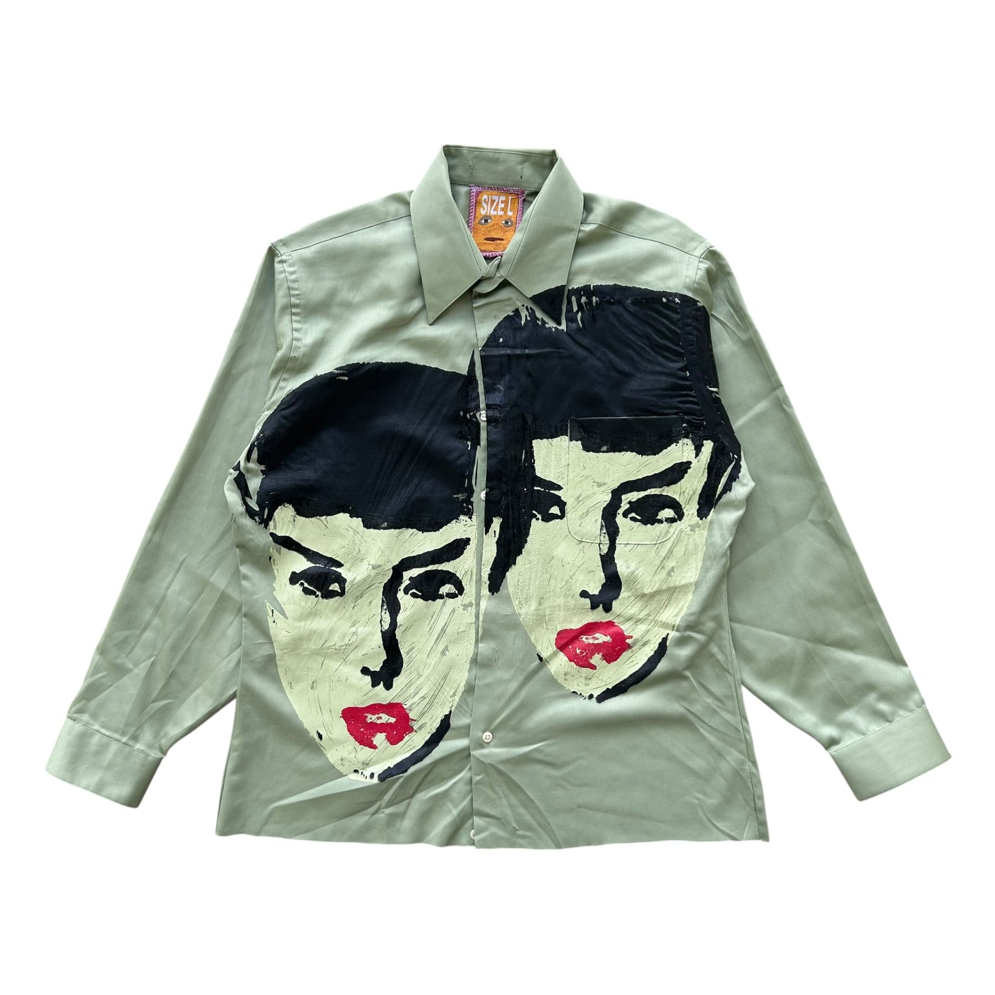 Womanly Beauty 1/1 Button Up (Green Size L)