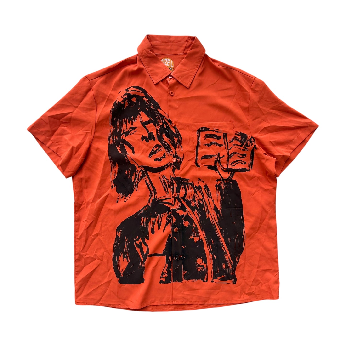 Sacred Book 1/1 Button up (Orange Size L)