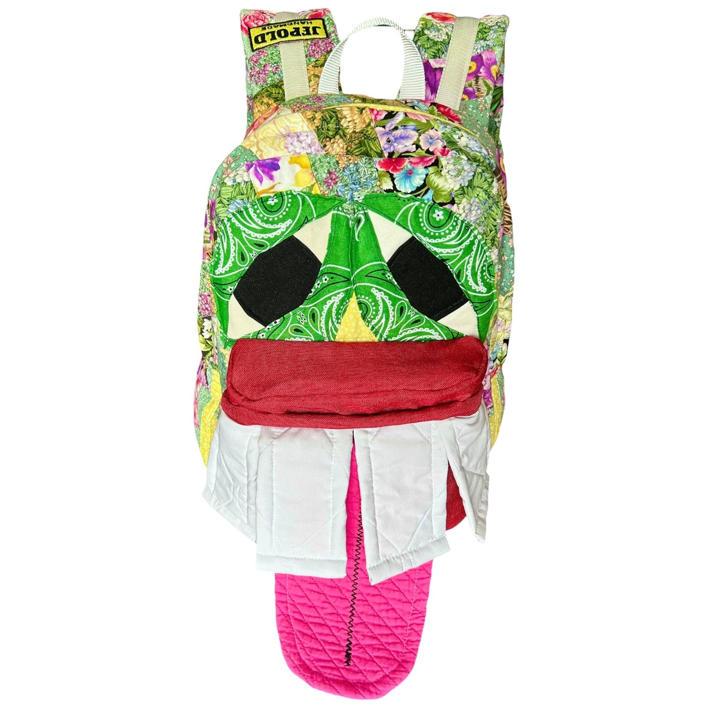 Monster backpack Floral 1/1