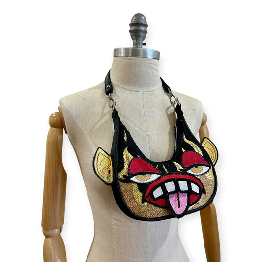 Flaming Yellow Goblin Purse 1/1