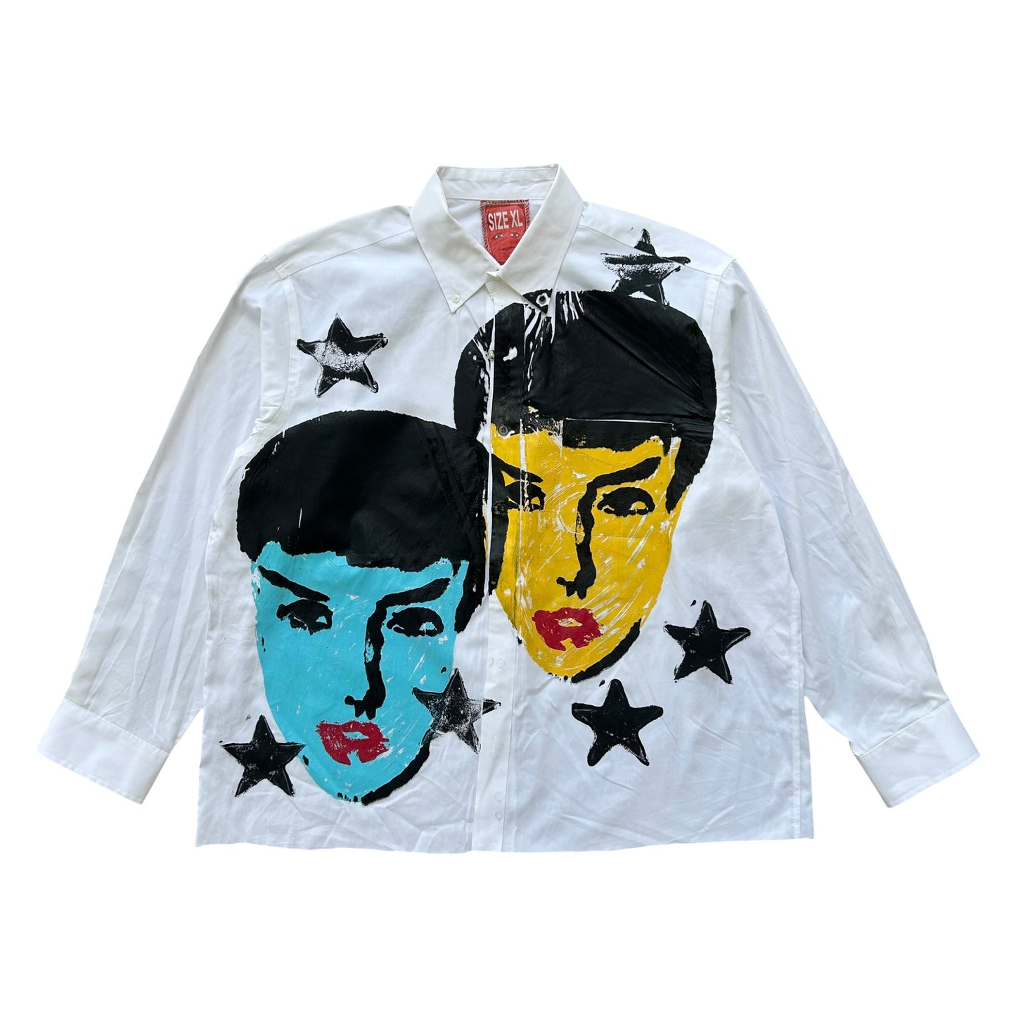Womanly Beauty 1/1 Button Up (White Size XL)