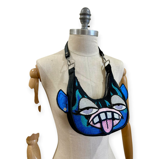 Flaming Blue Goblin Purse 1/1