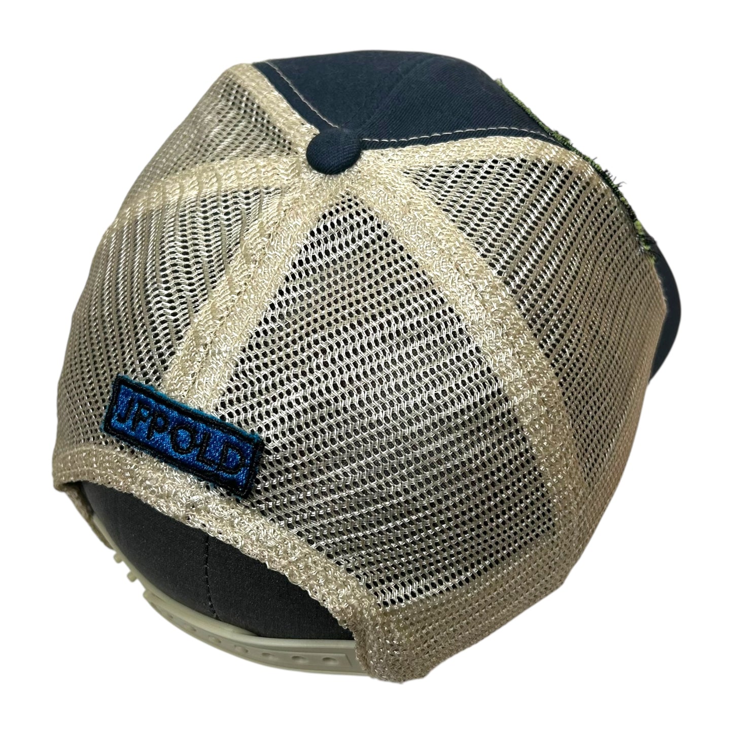 Navy Monster Face Trucker Hat 1/1