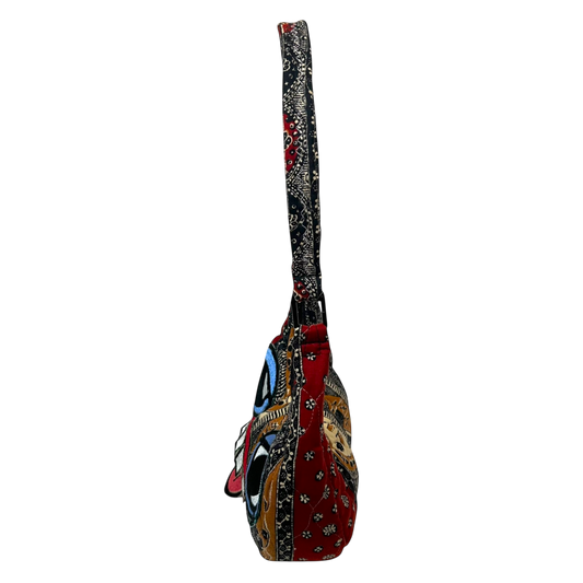 Monster Face 1/1 Small Handbag