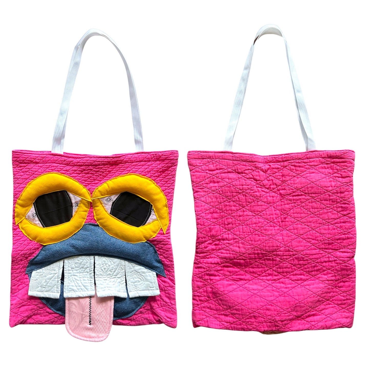 Pink Quilt Monster Bag 1/1
