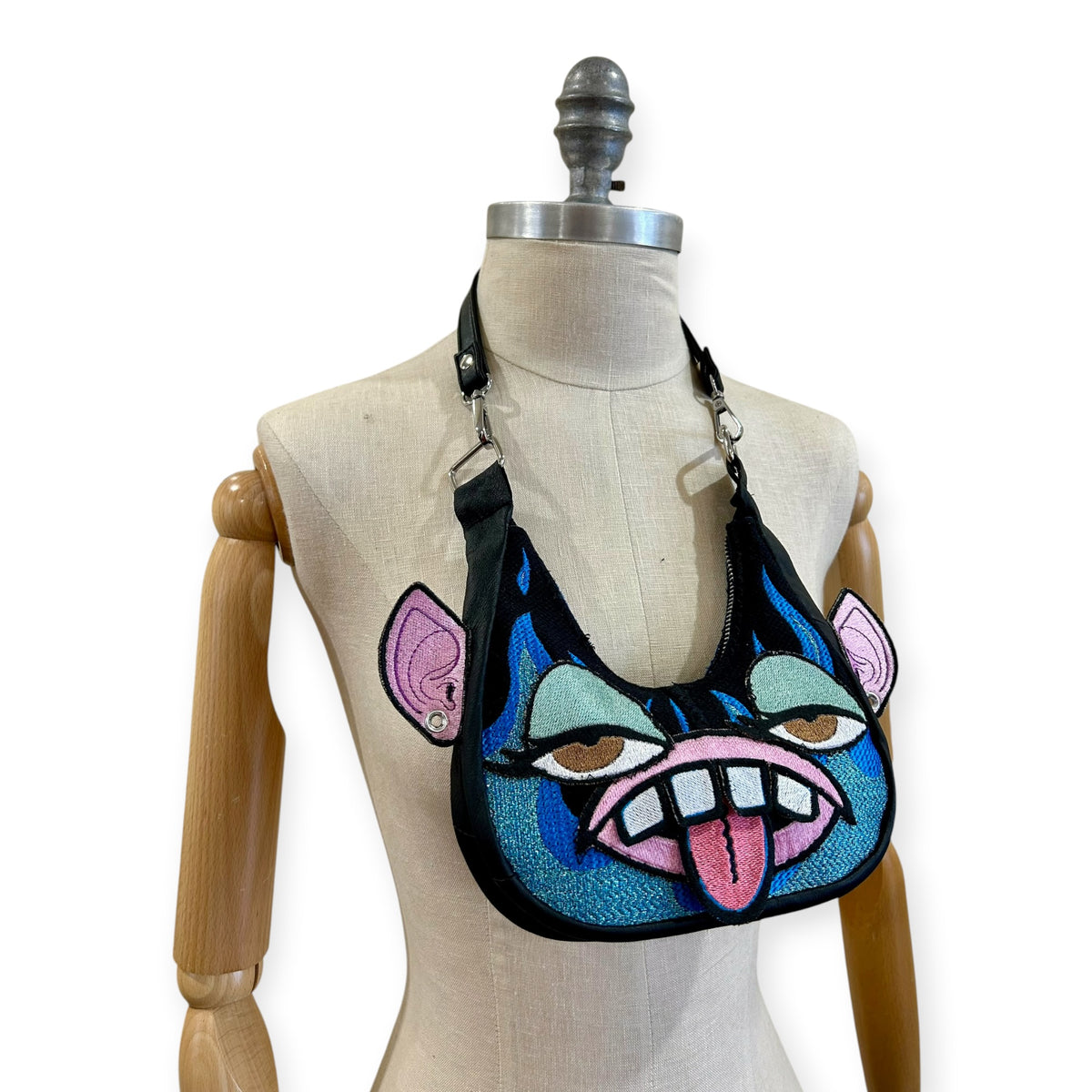 Flaming Blue Goblin Purse 1/1