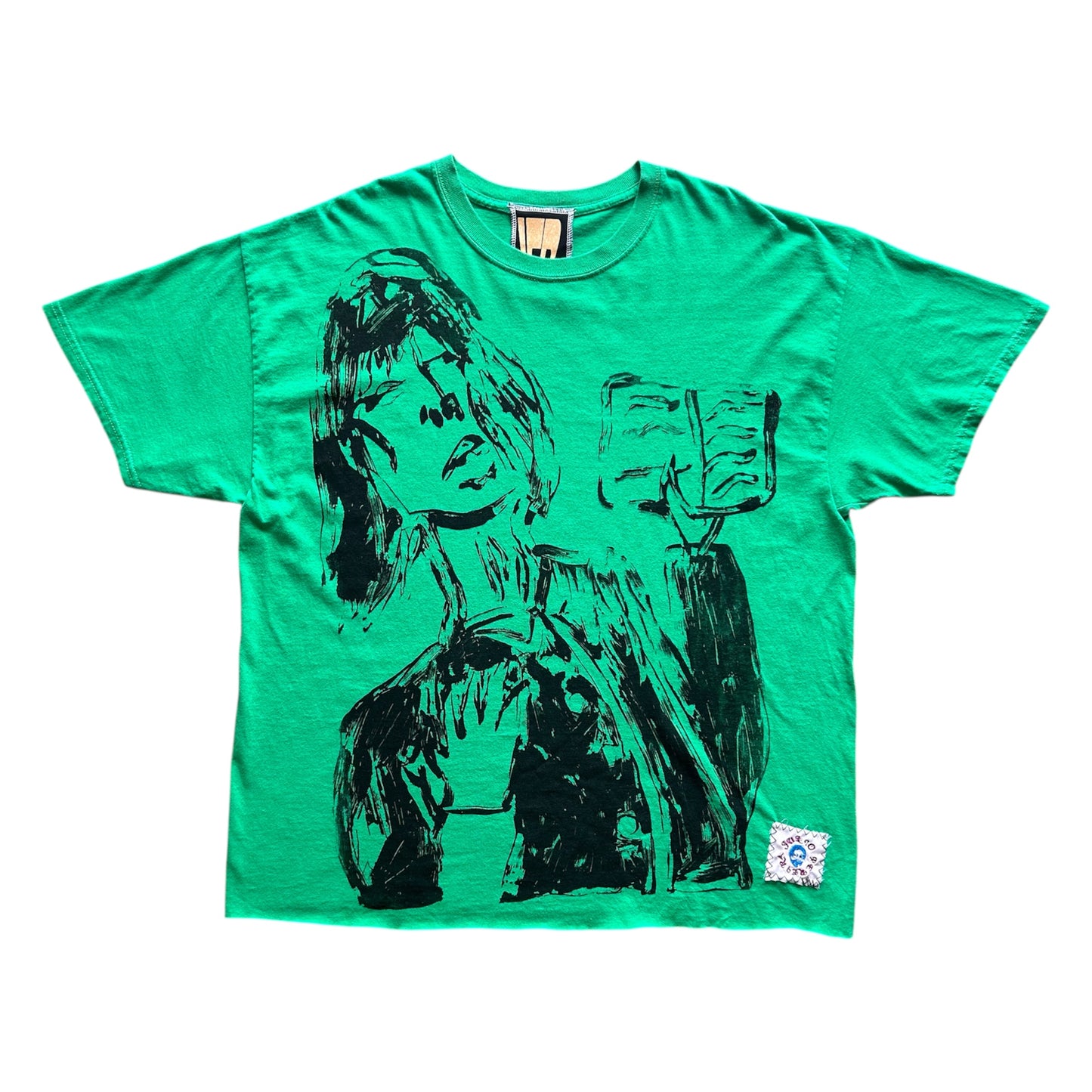 Sacred Book 1/1 Forest Green Tee (Size XL)