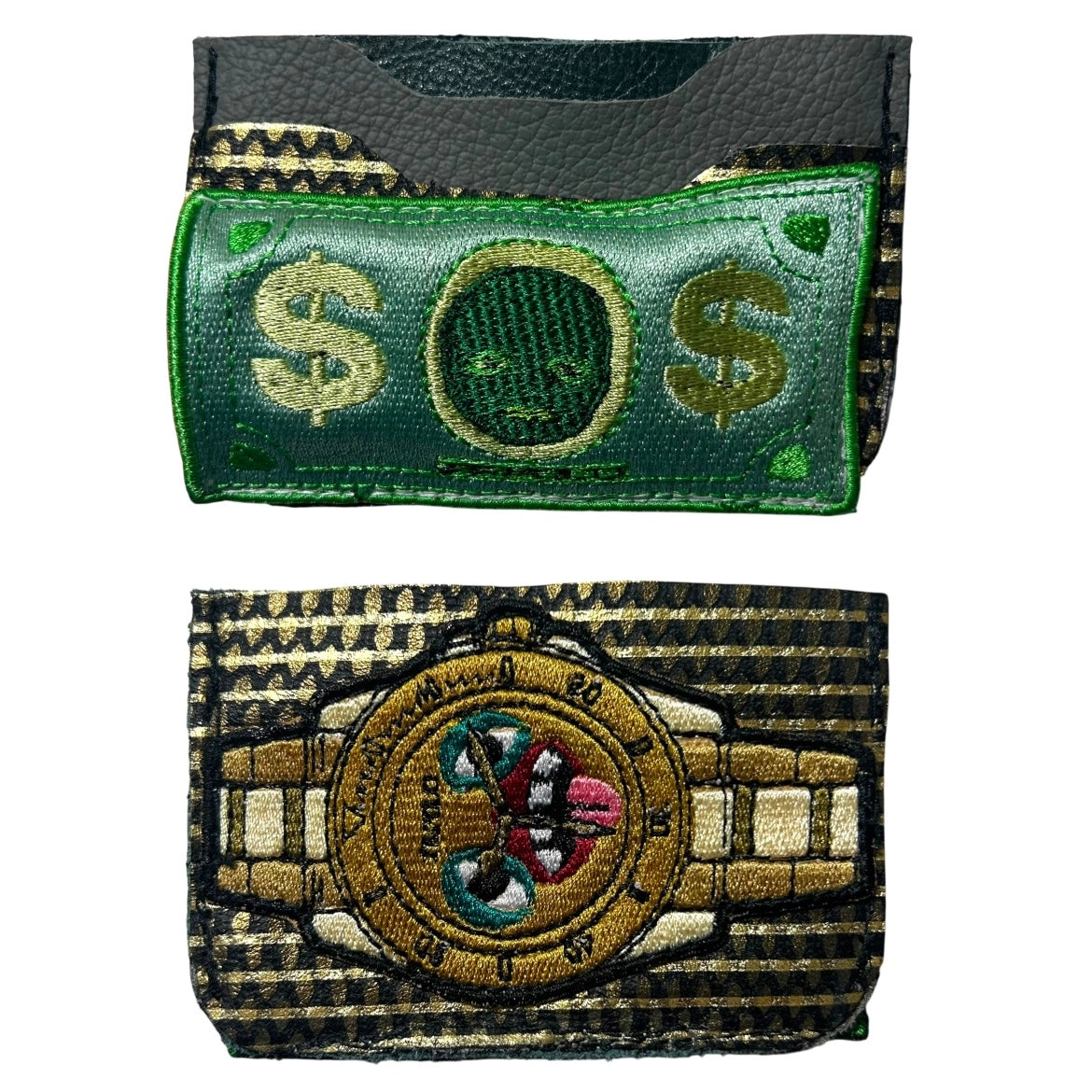 Bustdown Rollie Avalanche 1/1 Lighter Pocket Cardholder