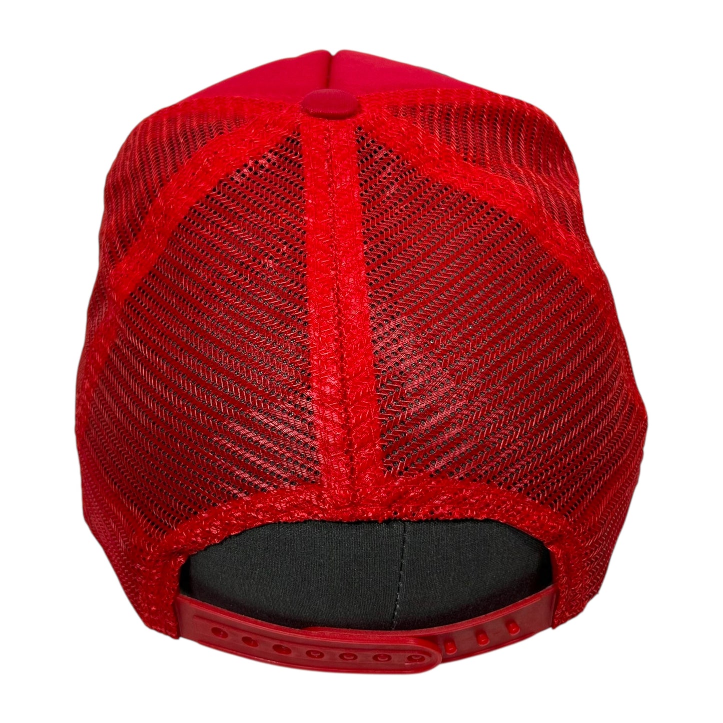 Red Monster Kiss Trucker Hat