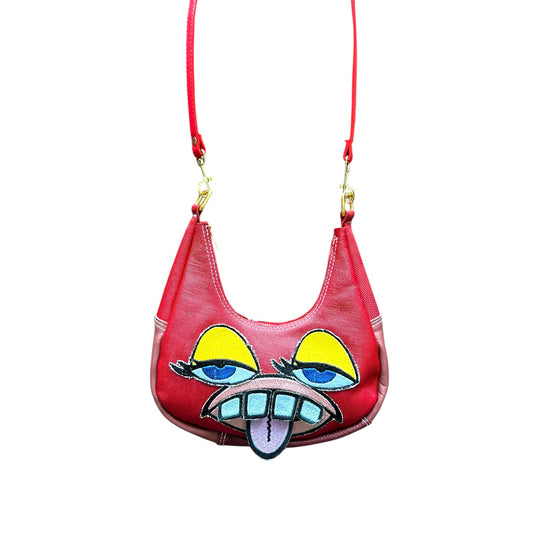 Red Attitude Crossbody Monster Purse 1/1