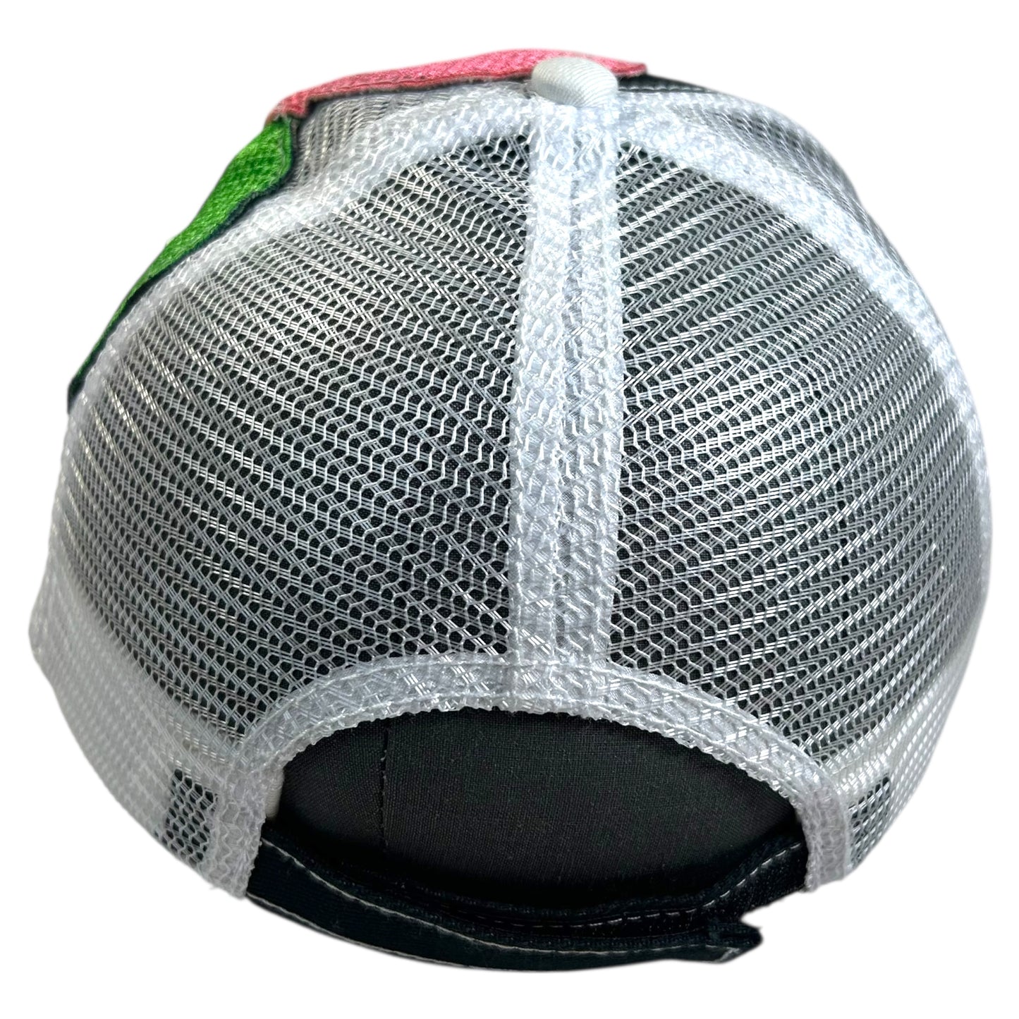 Plastered Faces White/Black Trucker Hat 1/1