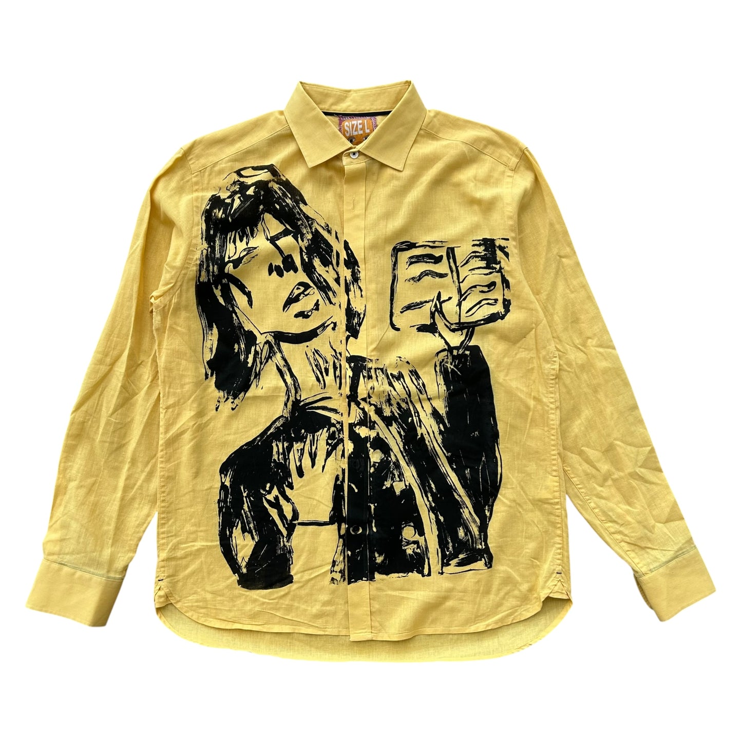 Sacred Book 1/1 Button up (Yellow Size L)