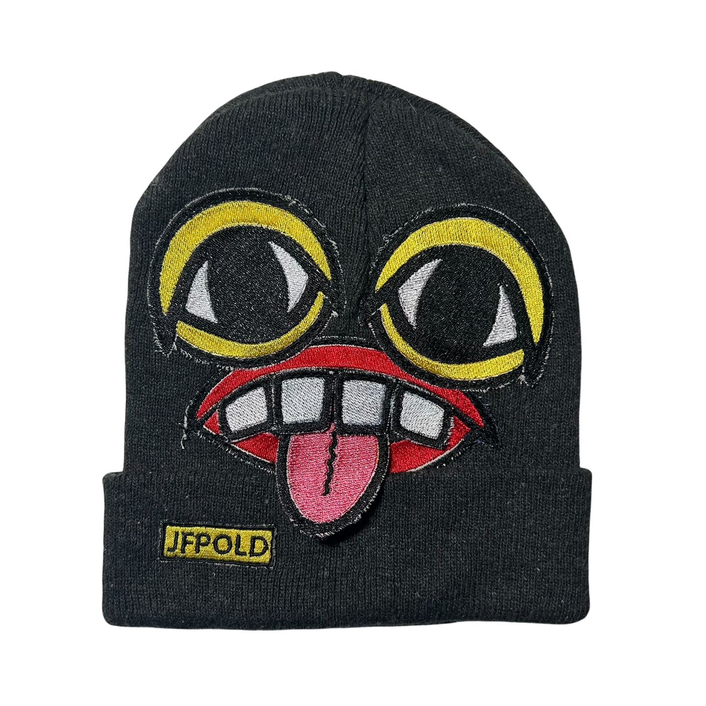 Monster Face Gray Beanie 1/1
