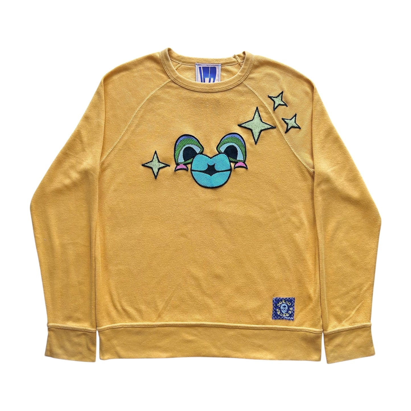 Monster Kiss Face 1/1 Yellow Longsleeve (Size M)