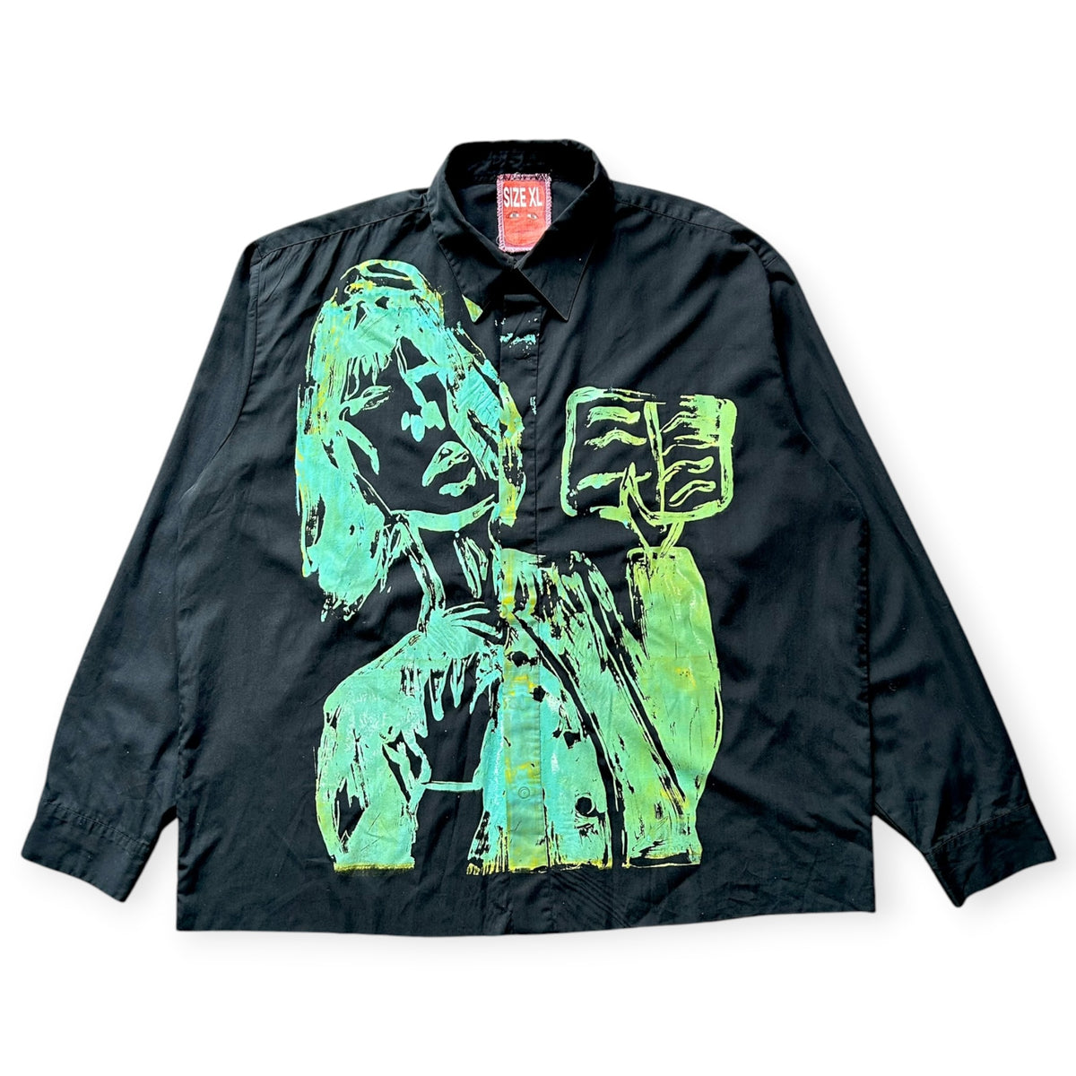 Sacred Book 1/1 Button up Black (Size XL)