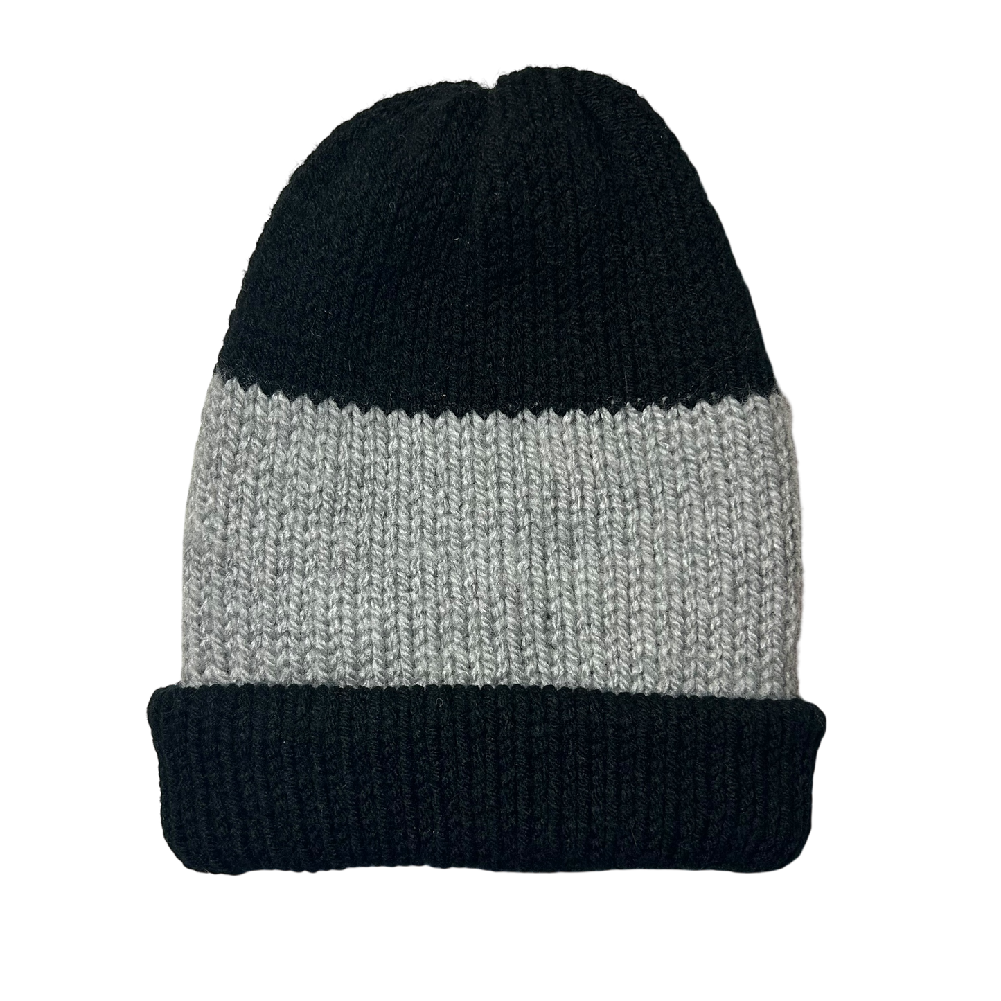 Monster Face Black/ Gray Beanie 1/1