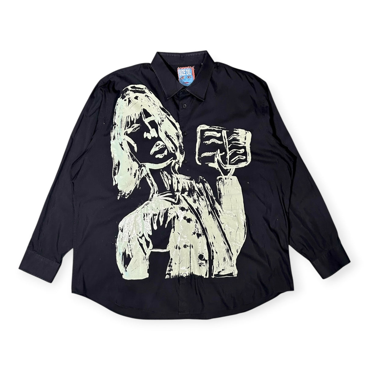 Sacred Book 1/1 Button up Black (Size 2XL)