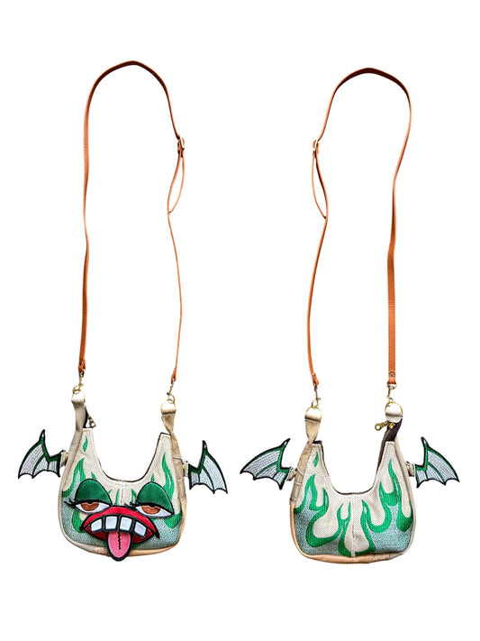Flaming Monster Purse 1/1