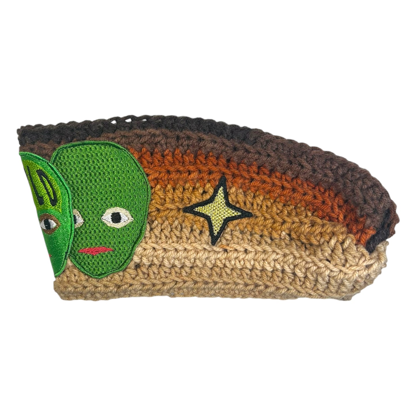 Plastered Faces Handmade Knitted Headband (Earth Tone) 1/1