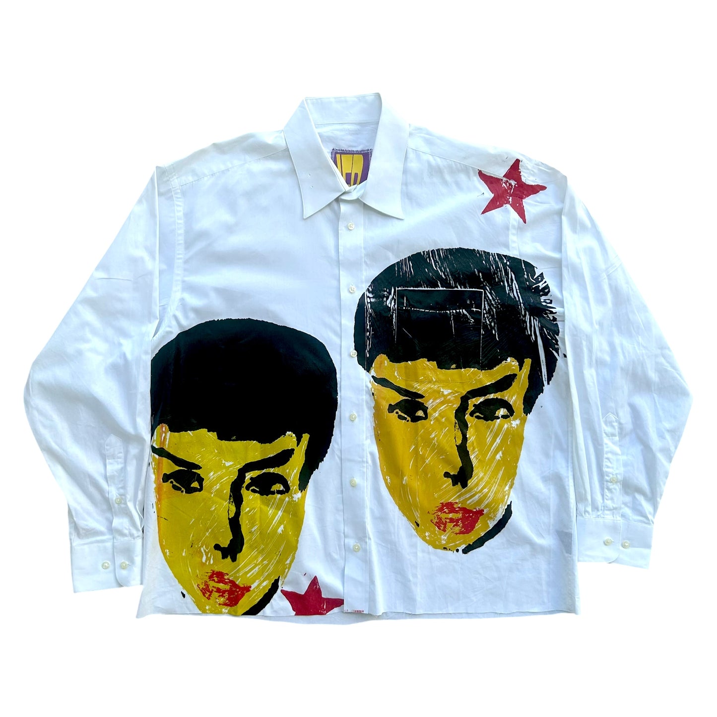 1/1 Womanly Beauty Button Up Cropped (Size XL)