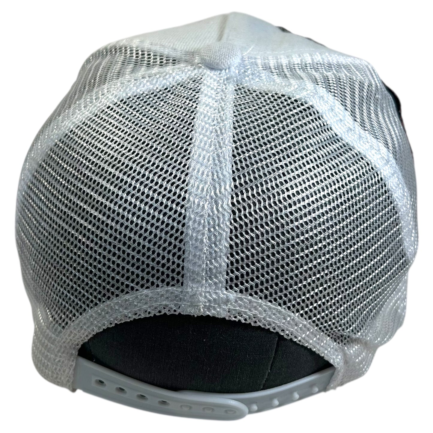 Plastered Faces White Trucker Hat 1/1