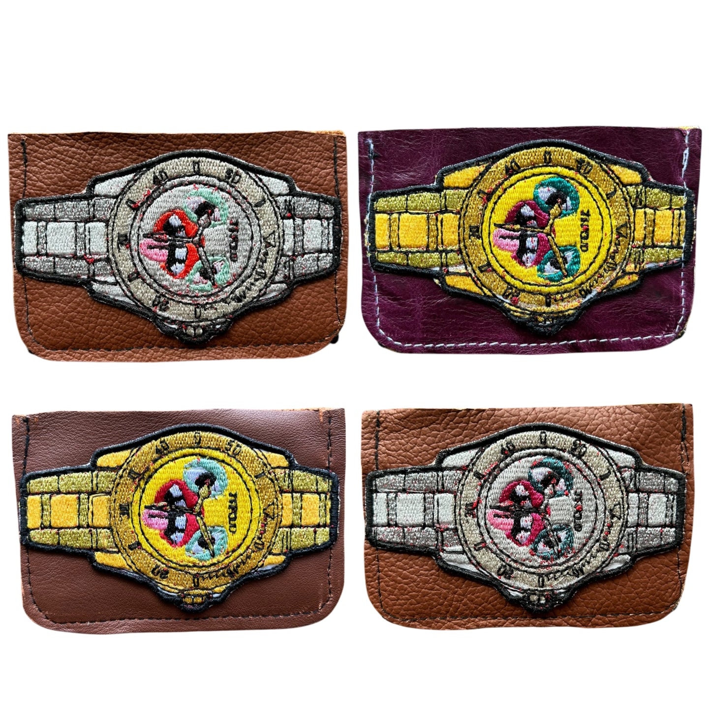 Bustdown Rollie Avalanche Cardholders (1-4)