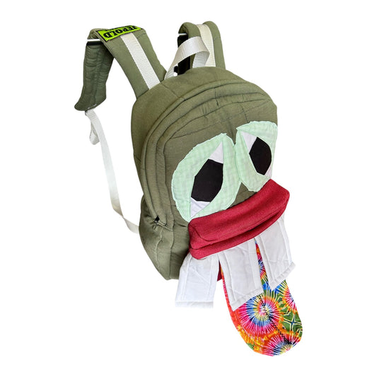 Monster backpack Olive Hippie 1/1