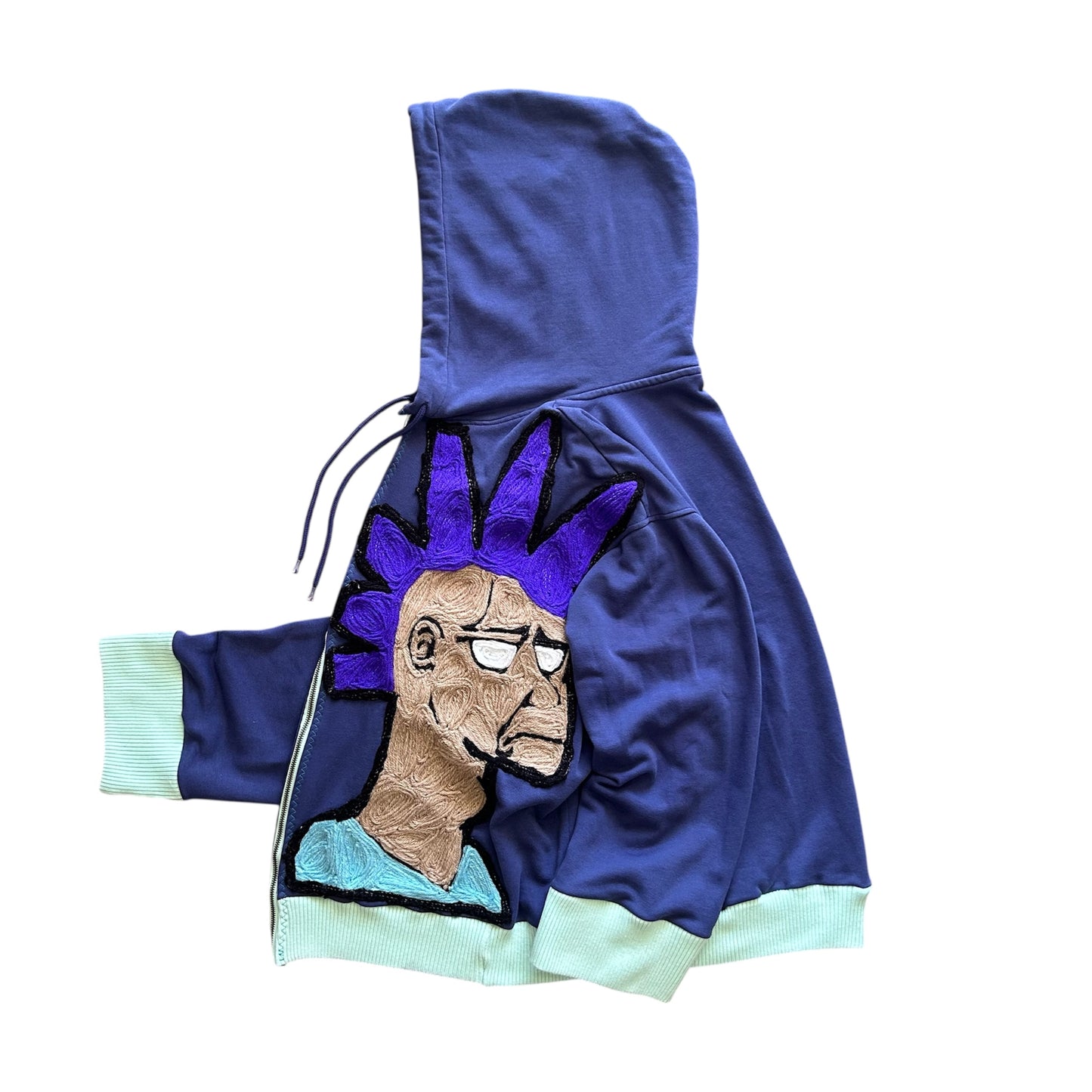 Worn Out Rebel 1/1 Hoodie (Size XL)