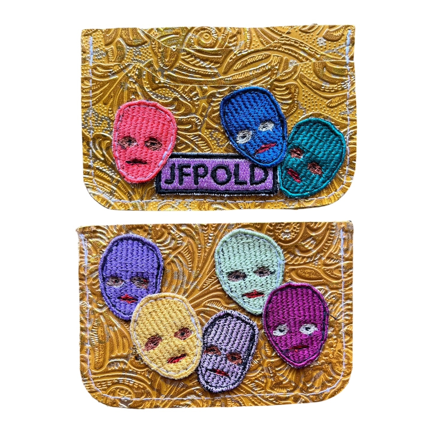 Plastered Faces Cardholders (1-12)