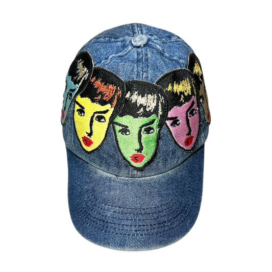 Womanly Beauty Denim Hat 1/1