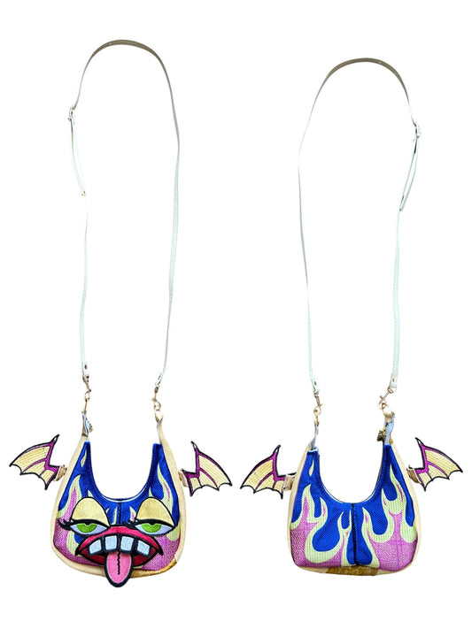 Flaming Monster Purse 1/1
