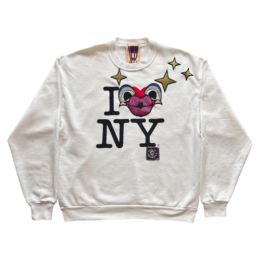 Monster Kiss Face 1/1 I❤️NY Sweater (Size L)