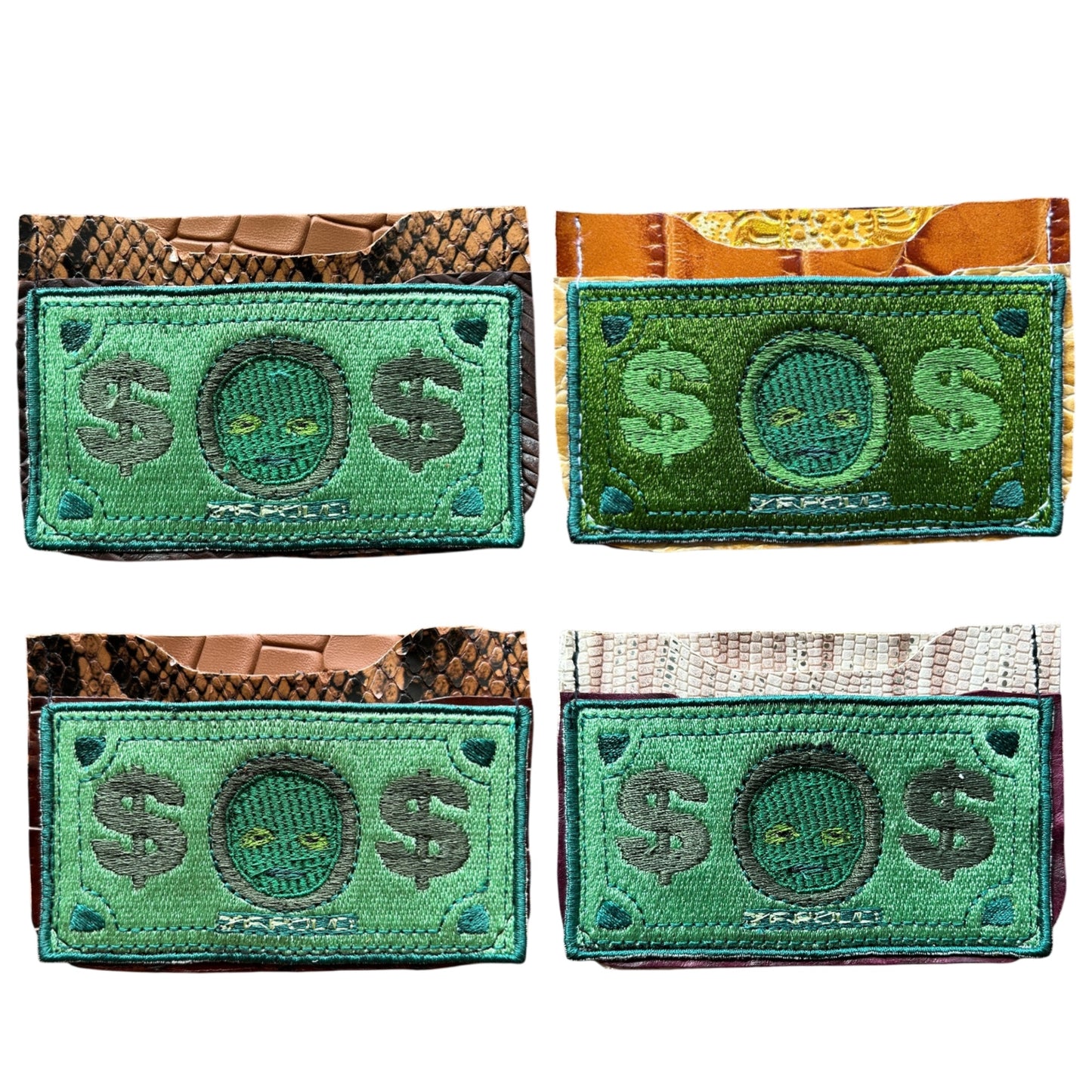 Bustdown Rollie Avalanche Cardholders (1-4)