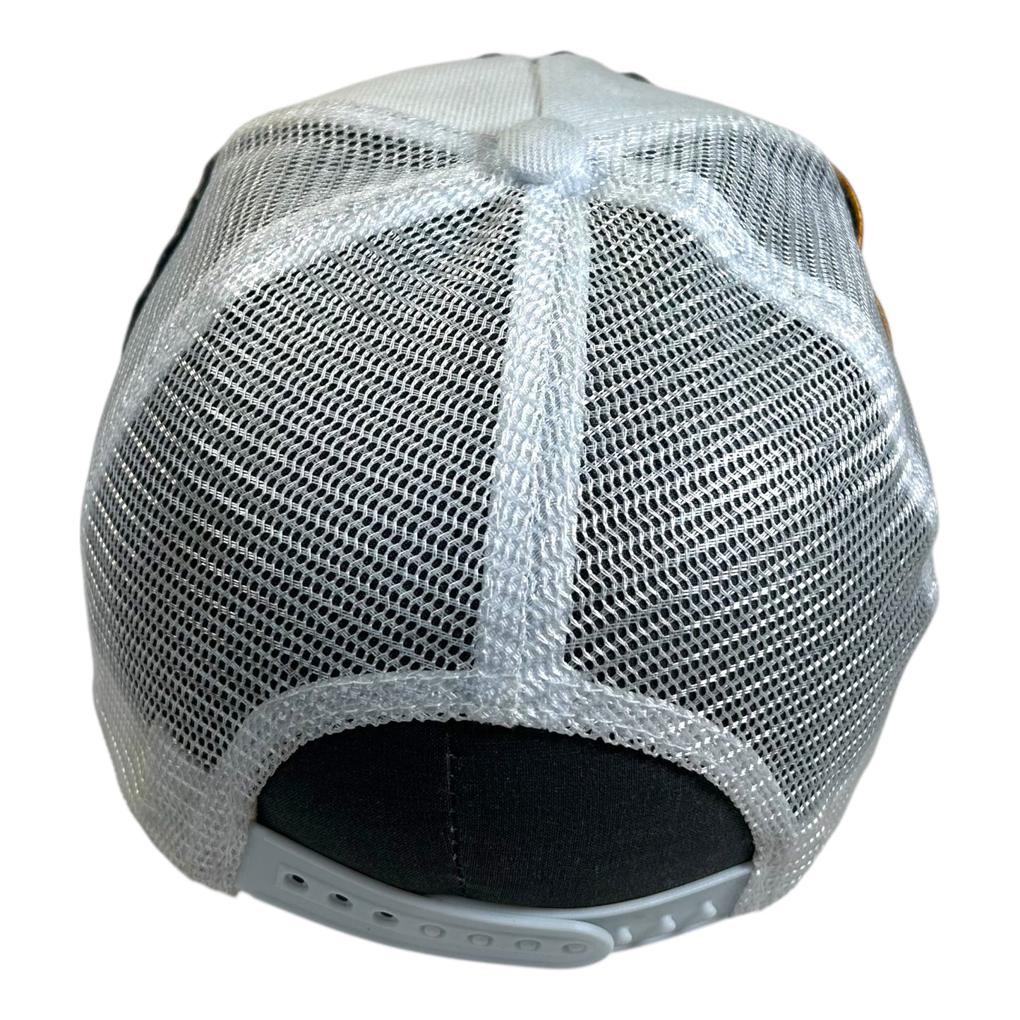 Plastered Faces White Trucker Hat 1/1