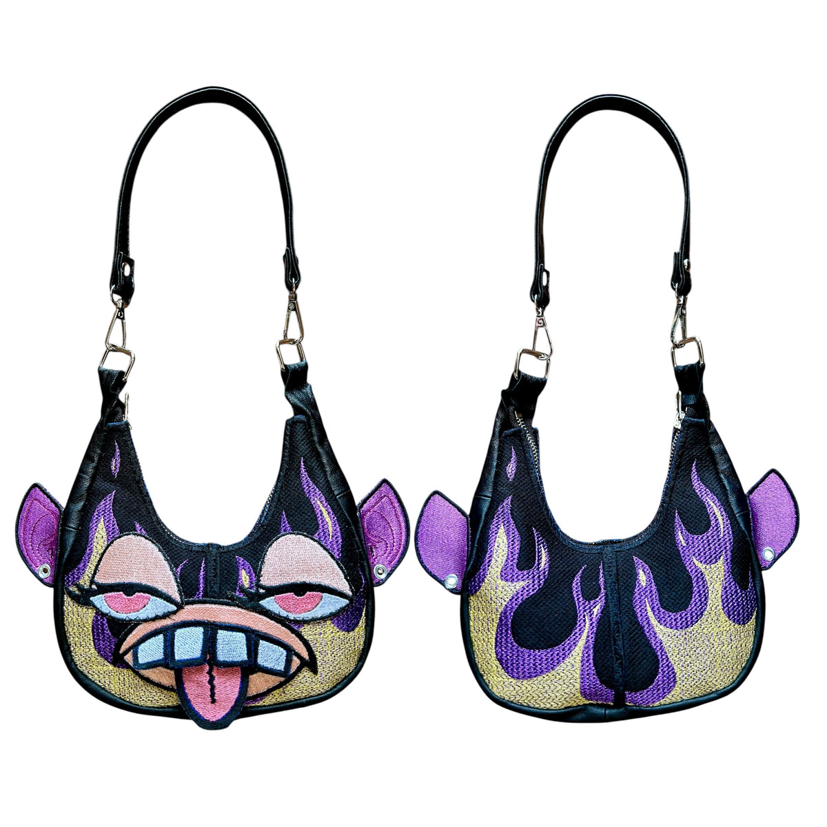 Flaming Purple Goblin Purse 1/1