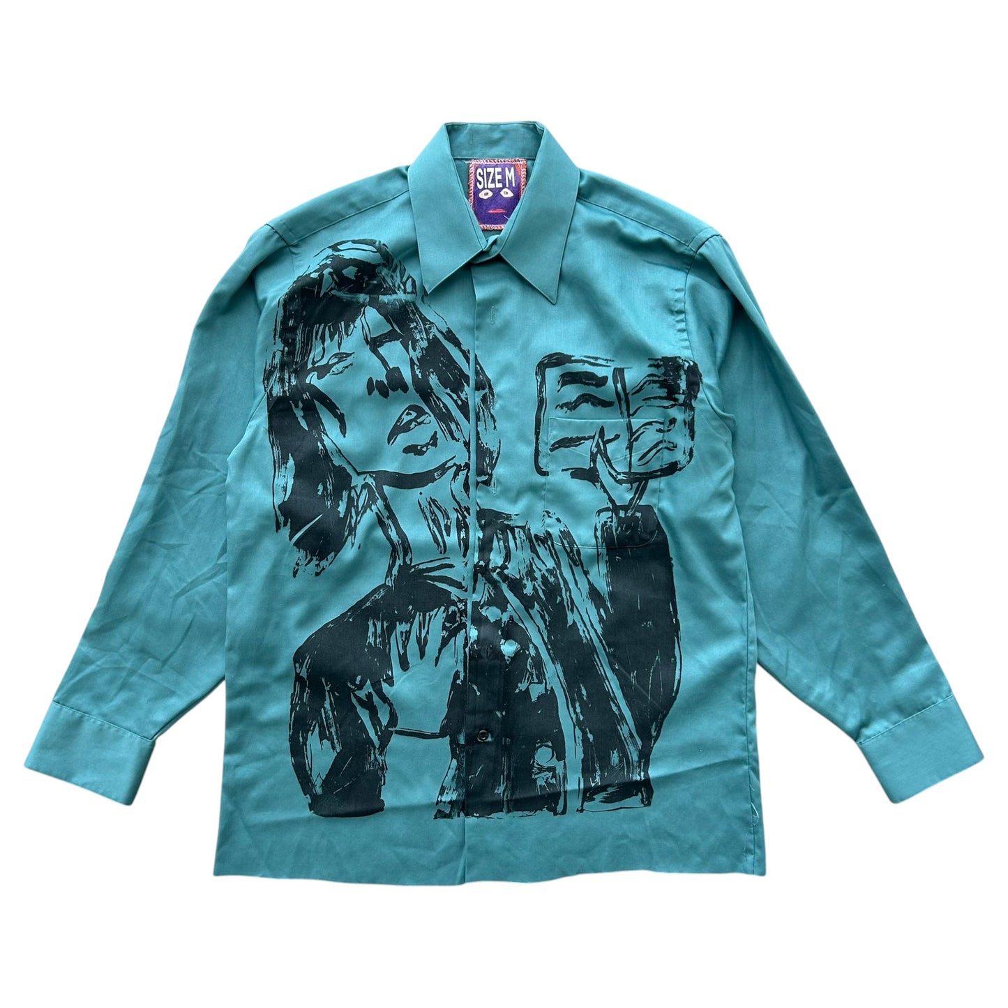 Sacred Book 1/1 Button up (Dark Aqua Size M)