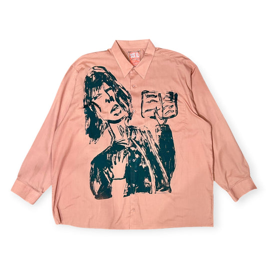 Sacred Book 1/1 Button up Salmon Pink (Size XL)