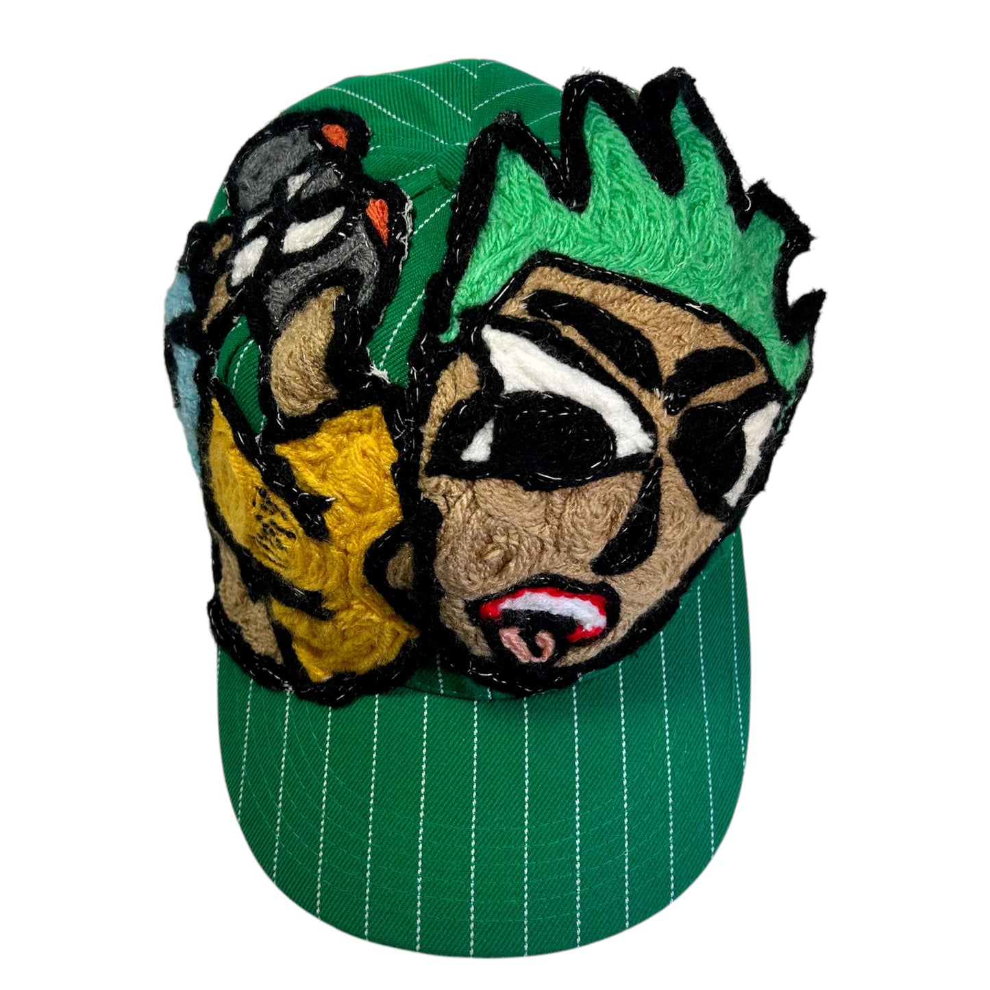 1/1 Rad Dude Green Stripped Hat