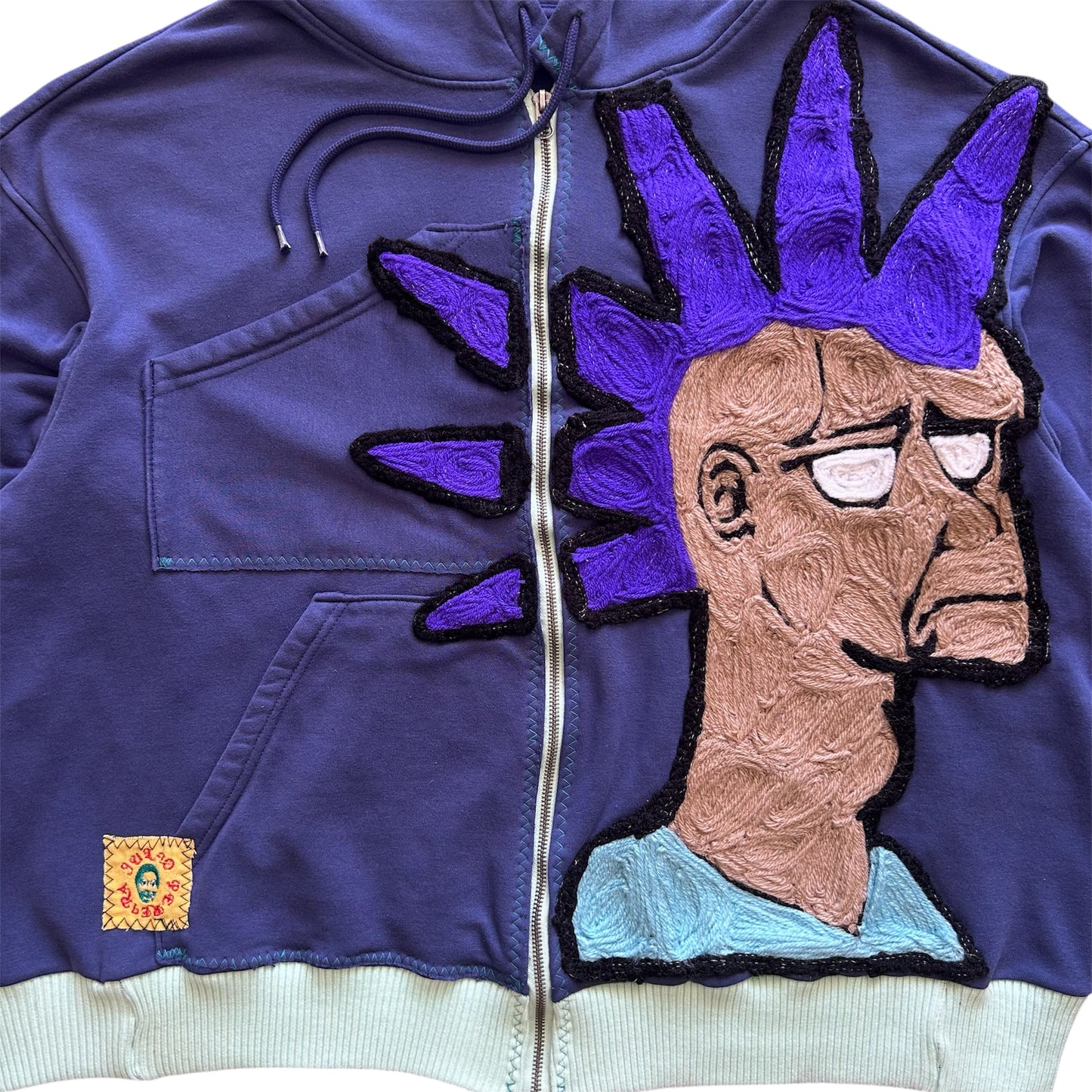 Worn Out Rebel 1/1 Hoodie (Size XL)