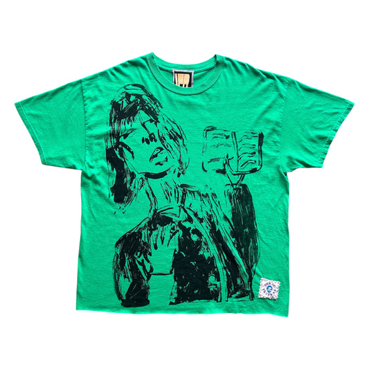 Sacred Book 1/1 Forest Green Tee (Size XL)