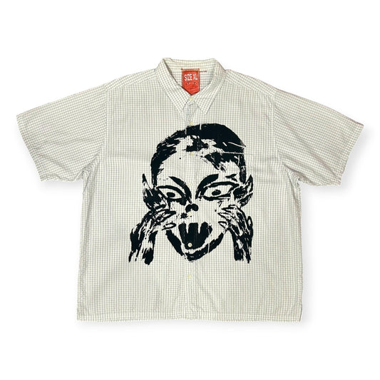 Skin Shedder 1/1 Button Down Grid (Size XL)
