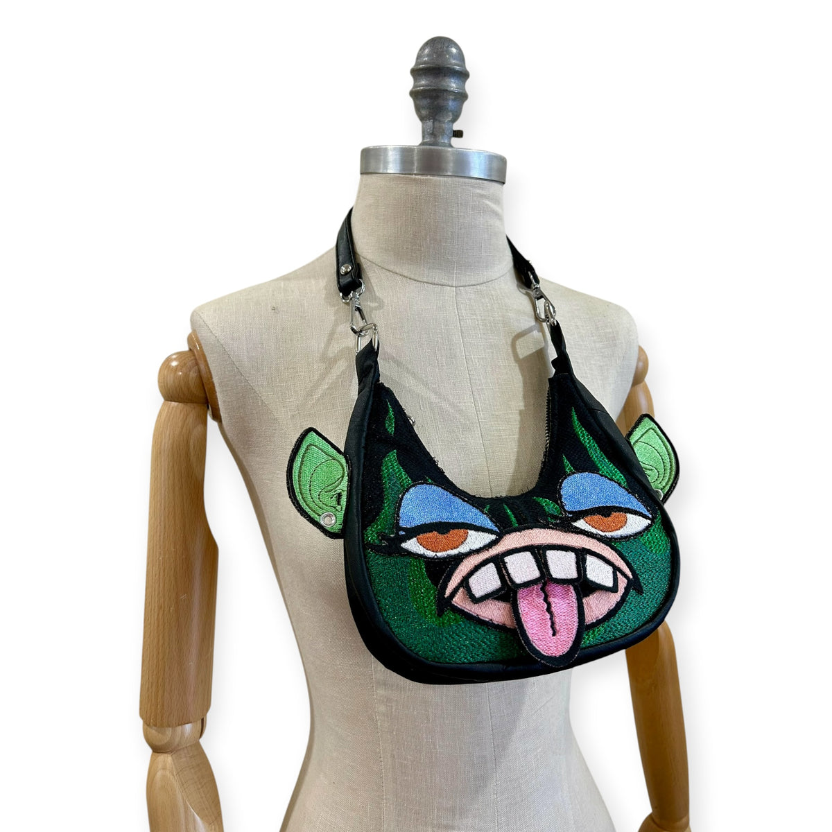 Flaming Green Goblin Purse 1/1