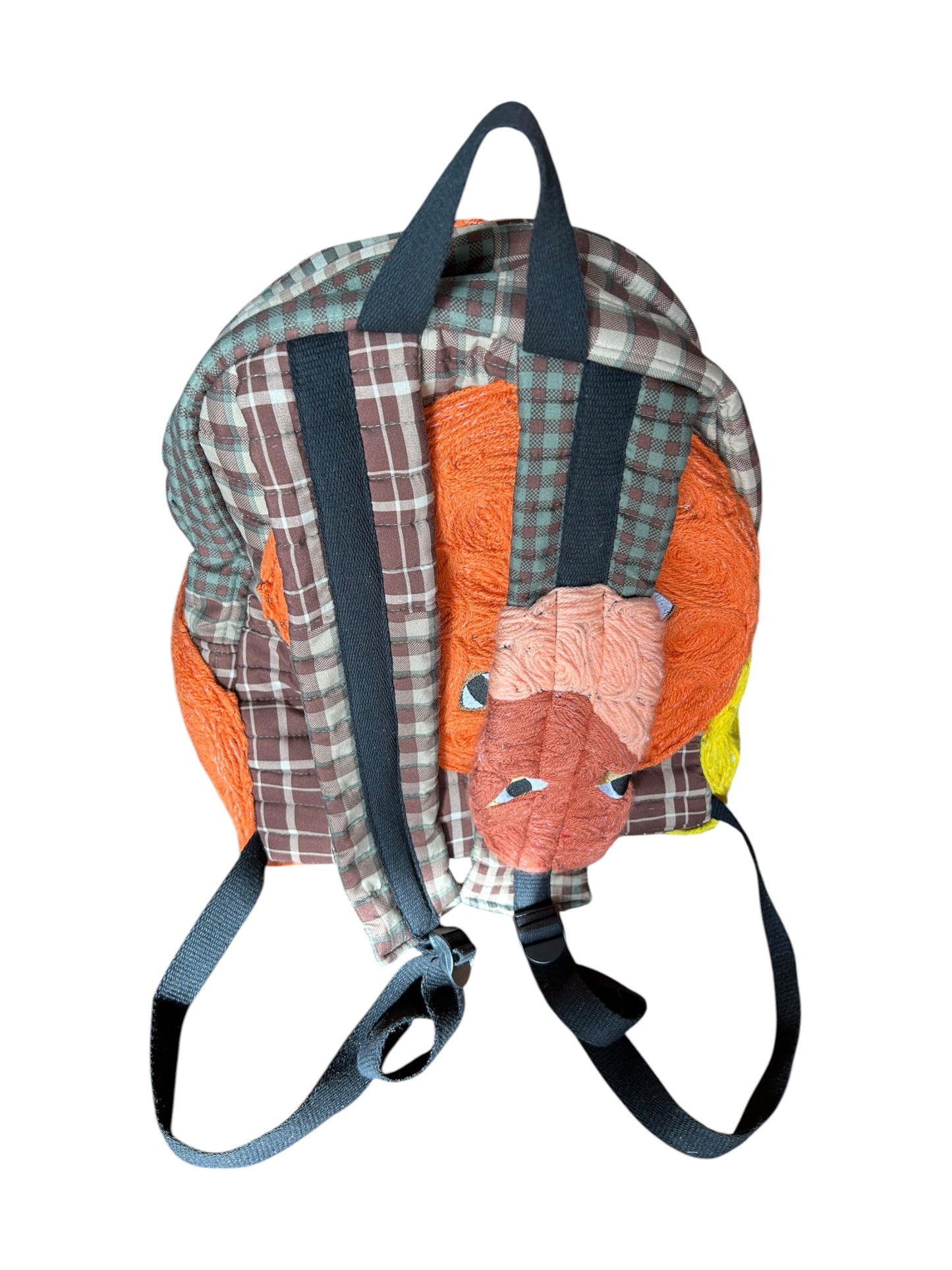 Plastered Faces Backpack Lava 1/1