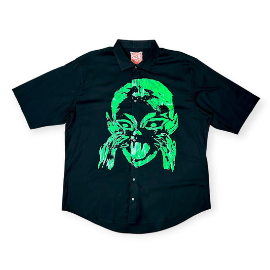 Skin Shedder 1/1 Button Down Green Goblin (Size XL)