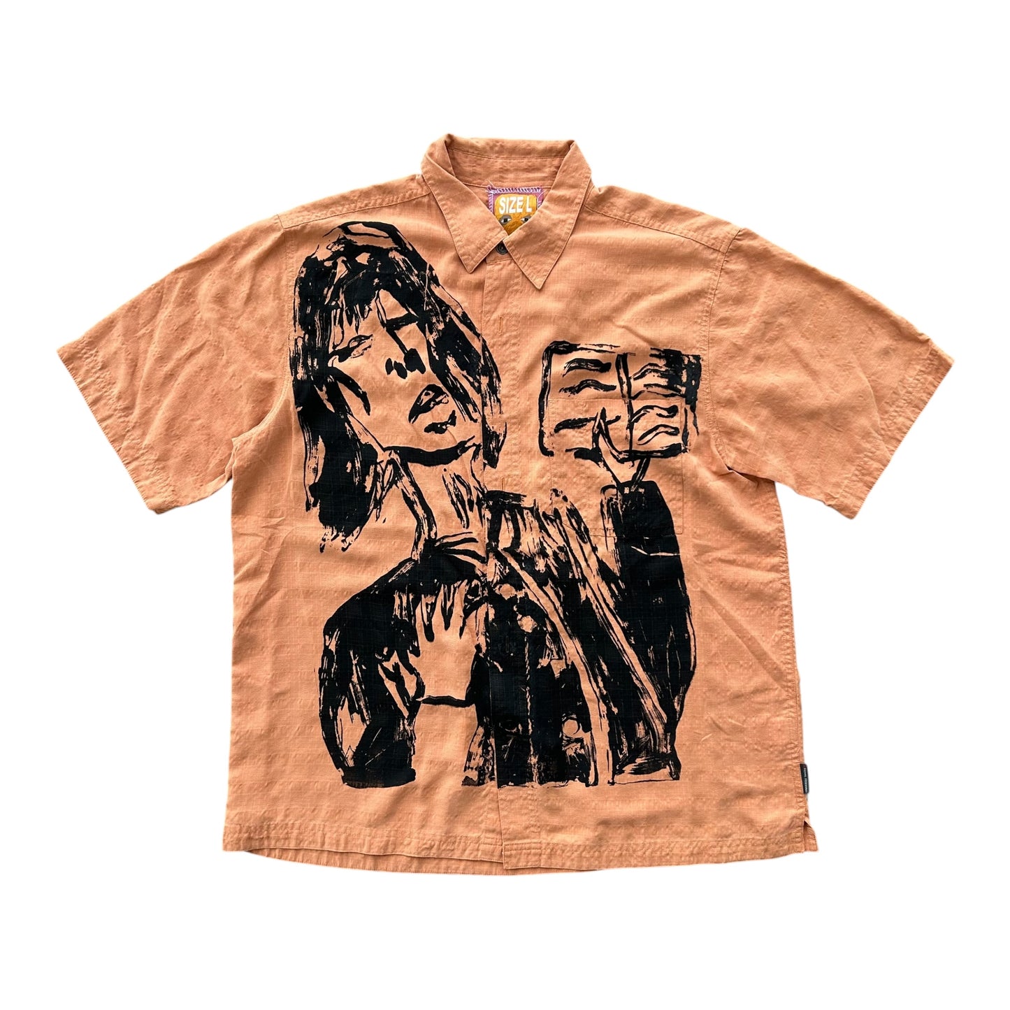 Sacred Book 1/1 Button up (Orange Size L)