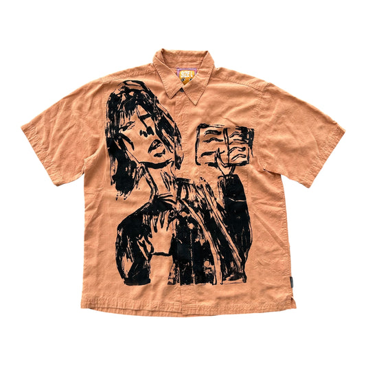 Sacred Book 1/1 Button up (Orange Size L)