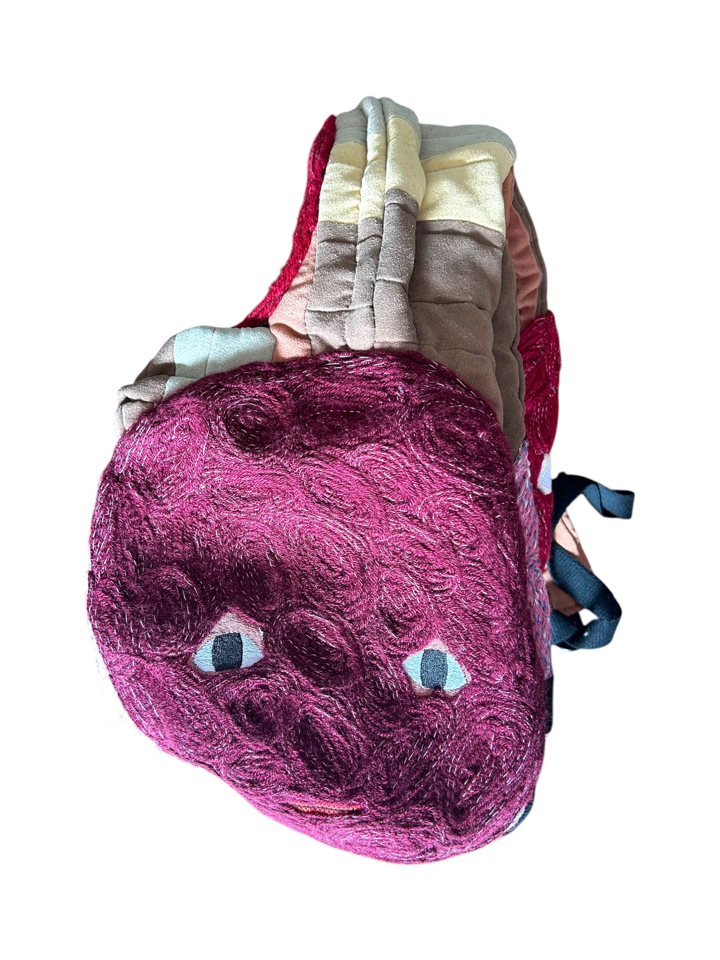 Plastered Faces Backpack Rose 1/1