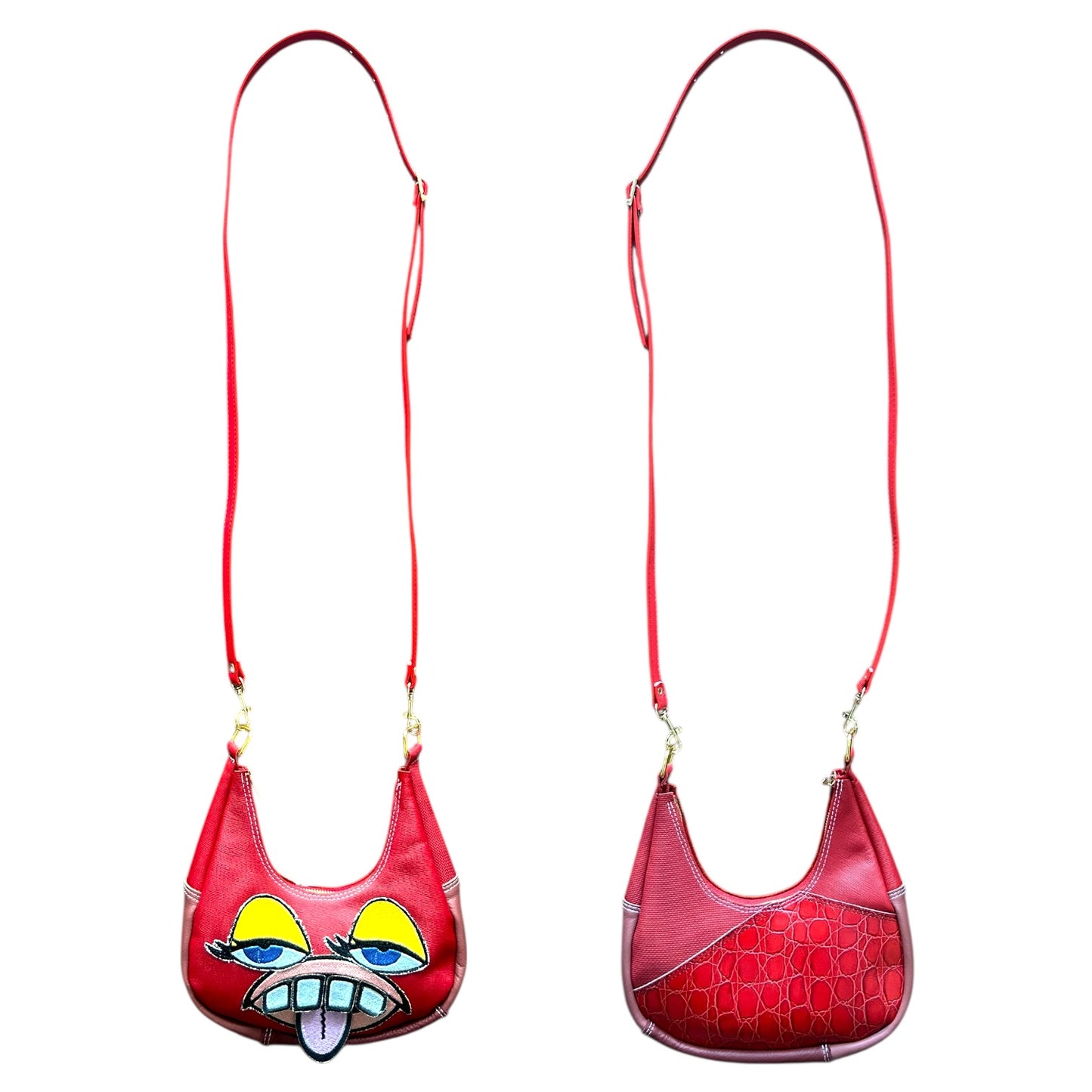 Red Attitude Crossbody Monster Purse 1/1