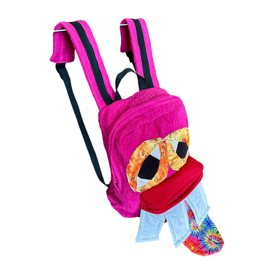 Monster backpack Pink Hippie 1/1