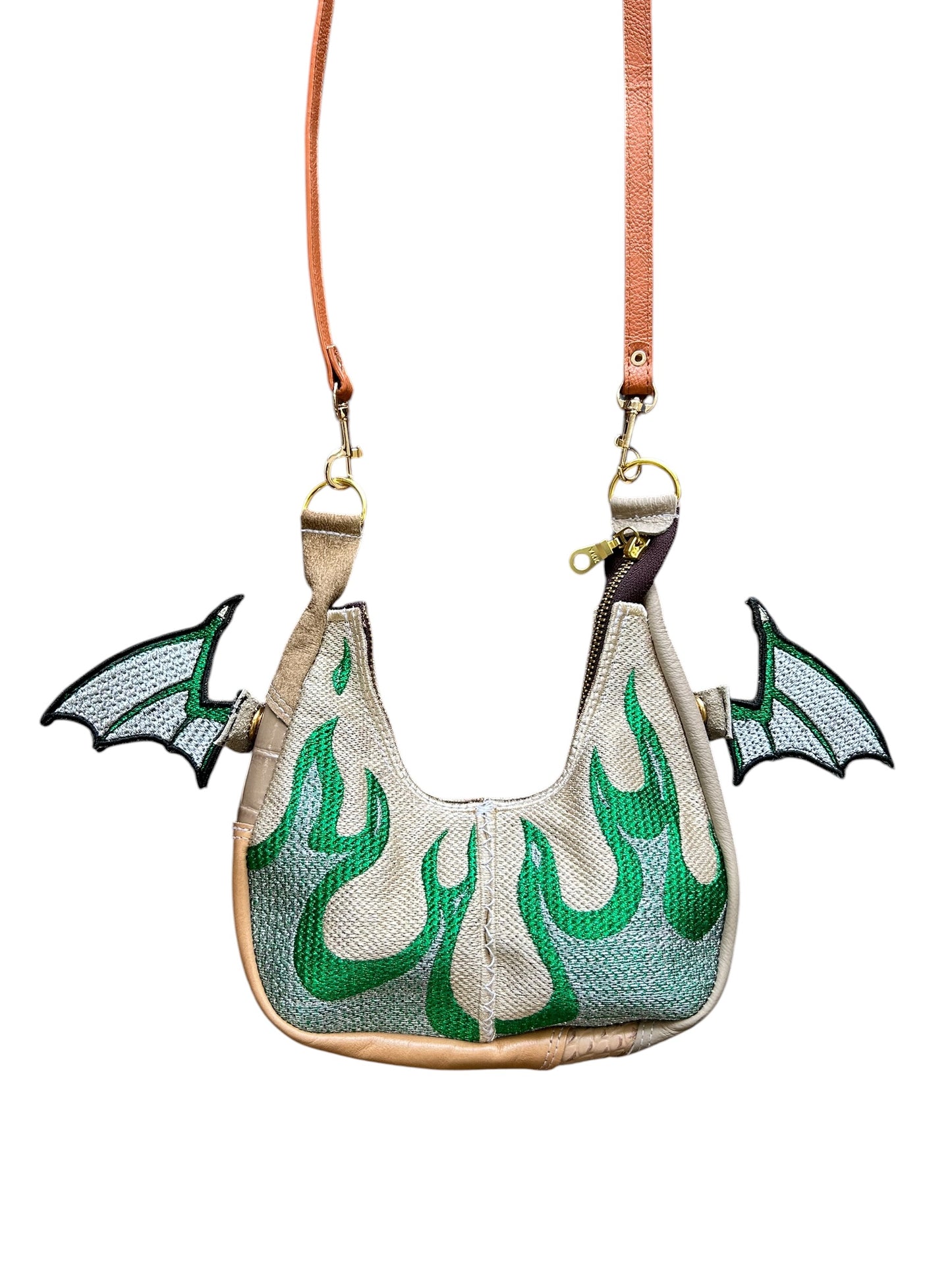 Flaming Monster Purse 1/1